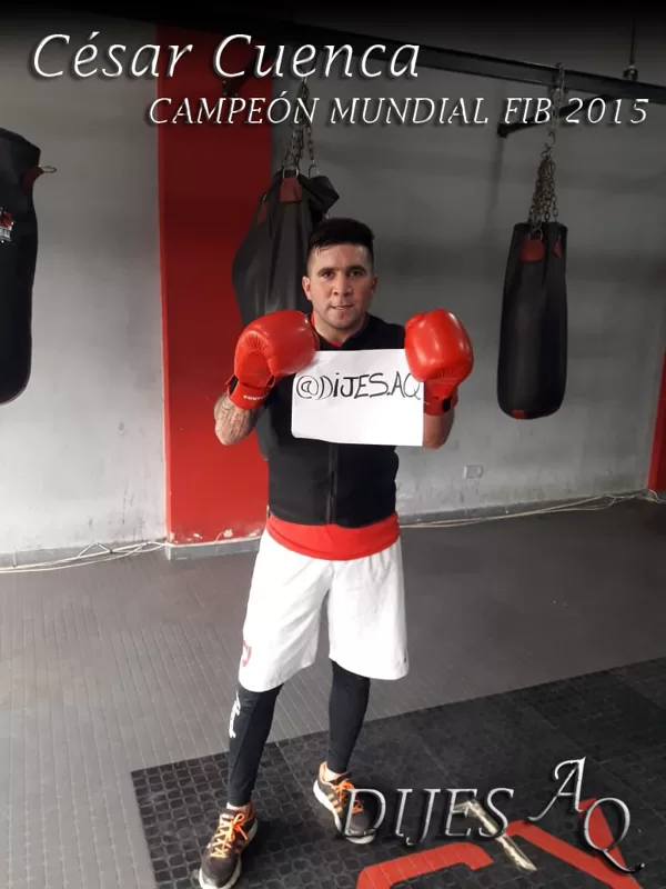 CESAR CUENTA - CAMPEON MUNDIAL FIB 2015